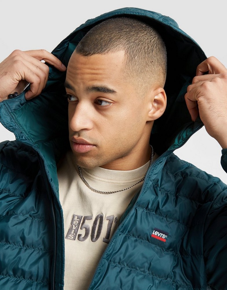 LEVI'S JACHETĂ DE IARNĂ PRESIDIO PKBL HOODED JKT A1827-0003 Verde
