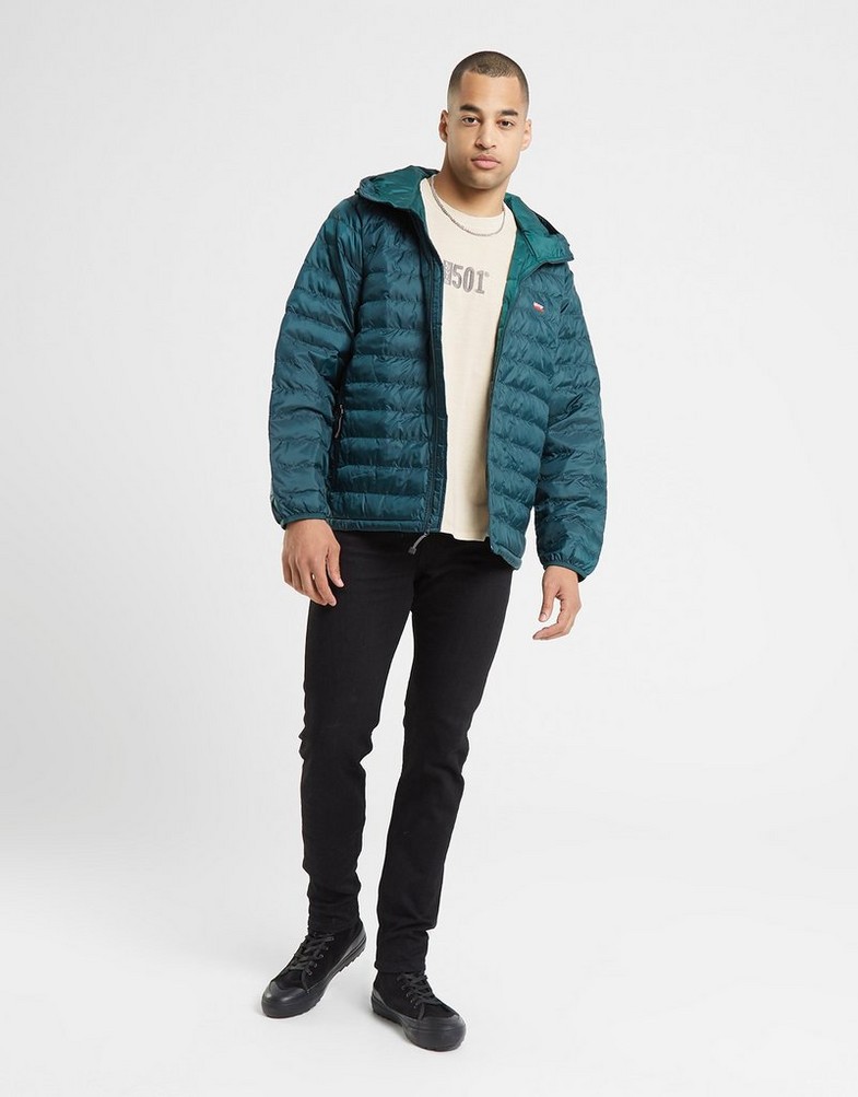 LEVI'S JACHETĂ DE IARNĂ PRESIDIO PKBL HOODED JKT A1827-0003 Verde