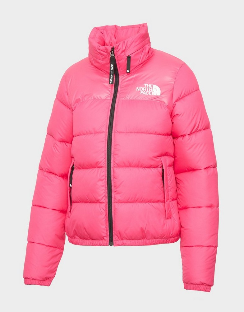 THE NORTH FACE КУРТКА ЗИМОВА LOGO PADDED  A7ZHSWUG Рожевий