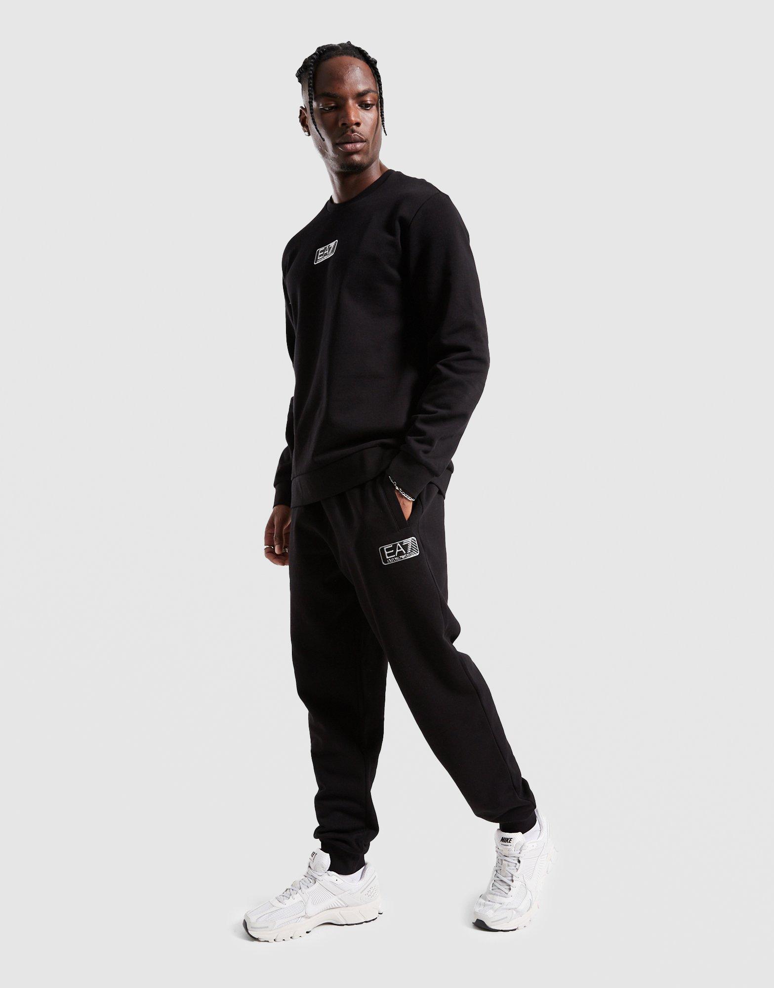 Emporio Armani 7 Szett Cbn Crw Suit Blk Splitter