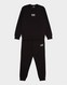EMPORIO ARMANI 7 SET CBN CRW SUIT BLK SPLITTER