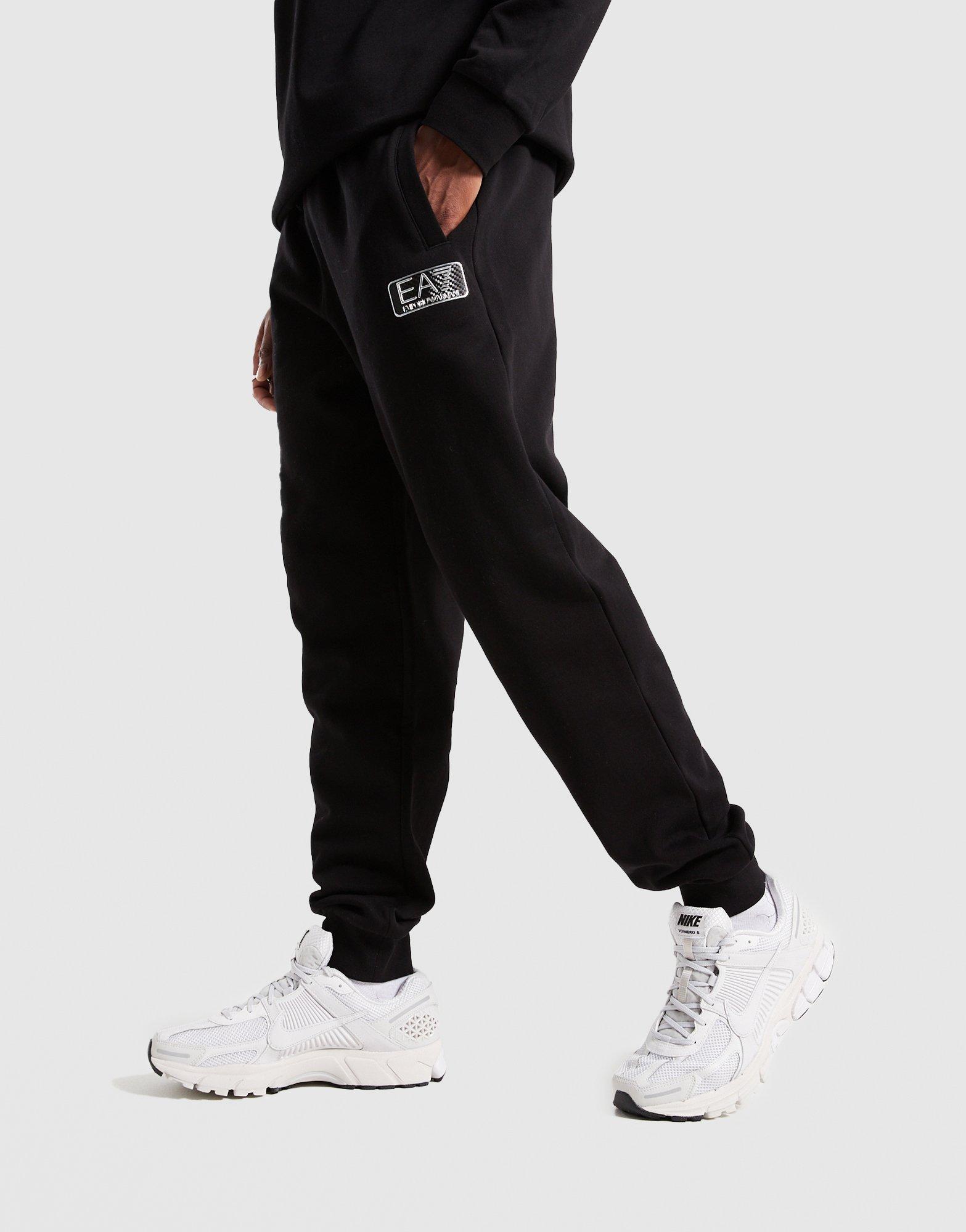 Чоловічі спортивні костюми EMPORIO ARMANI 7 КОМПЛЕКТ   CBN CRW SUIT BLK SPLITTER AF103777M001758UC001 Чорний