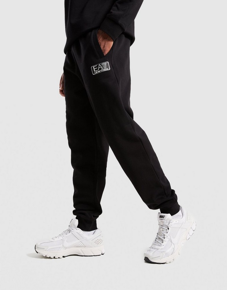 Komplet dresowy męski EMPORIO ARMANI 7 KOMPLET CBN CRW SUIT BLK SPLITTER AF103777M001758UC001 Czarny