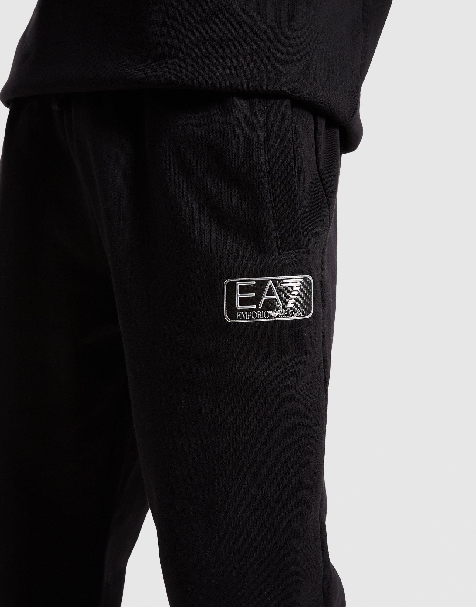 Чоловічі спортивні костюми EMPORIO ARMANI 7 КОМПЛЕКТ   CBN CRW SUIT BLK SPLITTER AF103777M001758UC001 Чорний