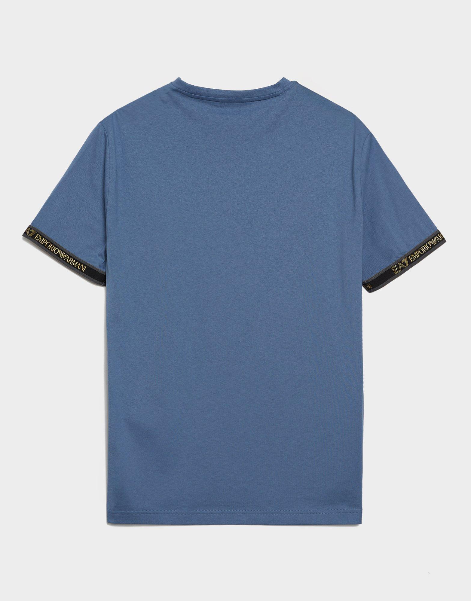 Pánske tričko EMPORIO ARMANI 7 TRIČKO GRAPHIC AF125037M001985UB064 Modrá