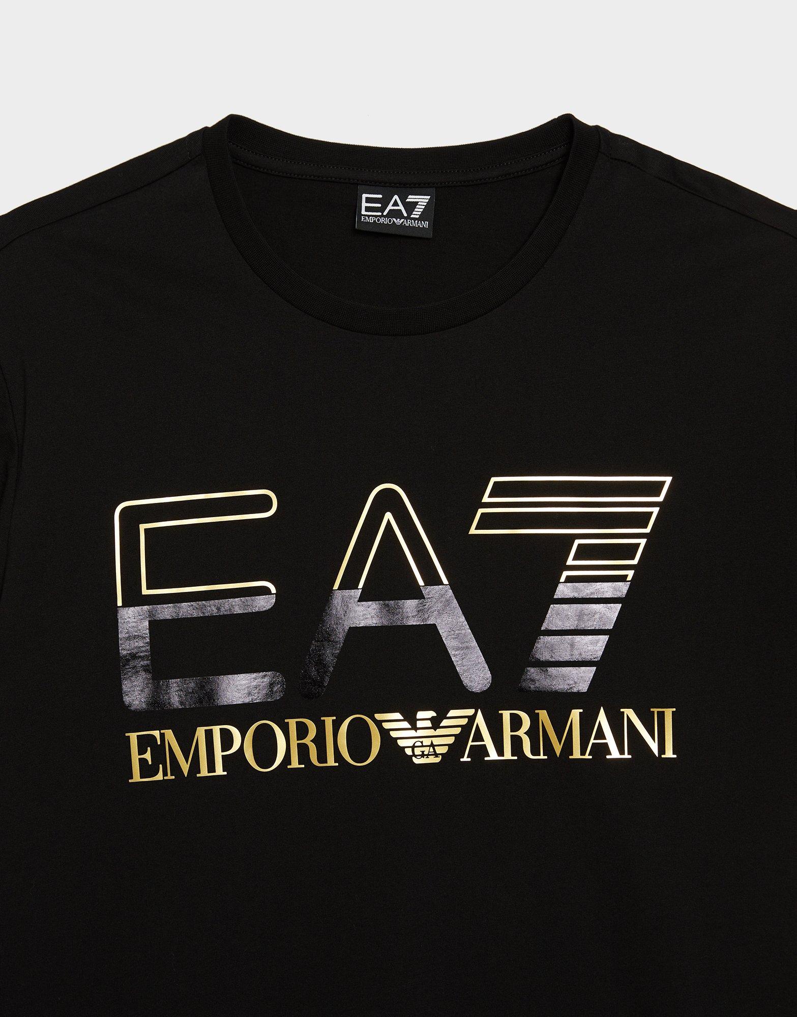 Pánske tričko EMPORIO ARMANI 7 TRIČKO GRAPHIC AF132447M001934UC001 Čierna