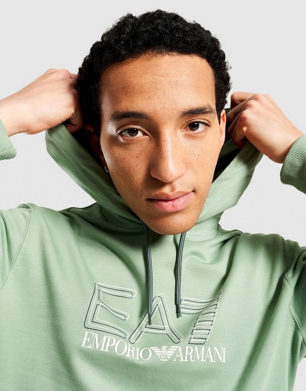Emporio Armani 7 Bluza Z Kapturem Train Visibility - obrazek 2