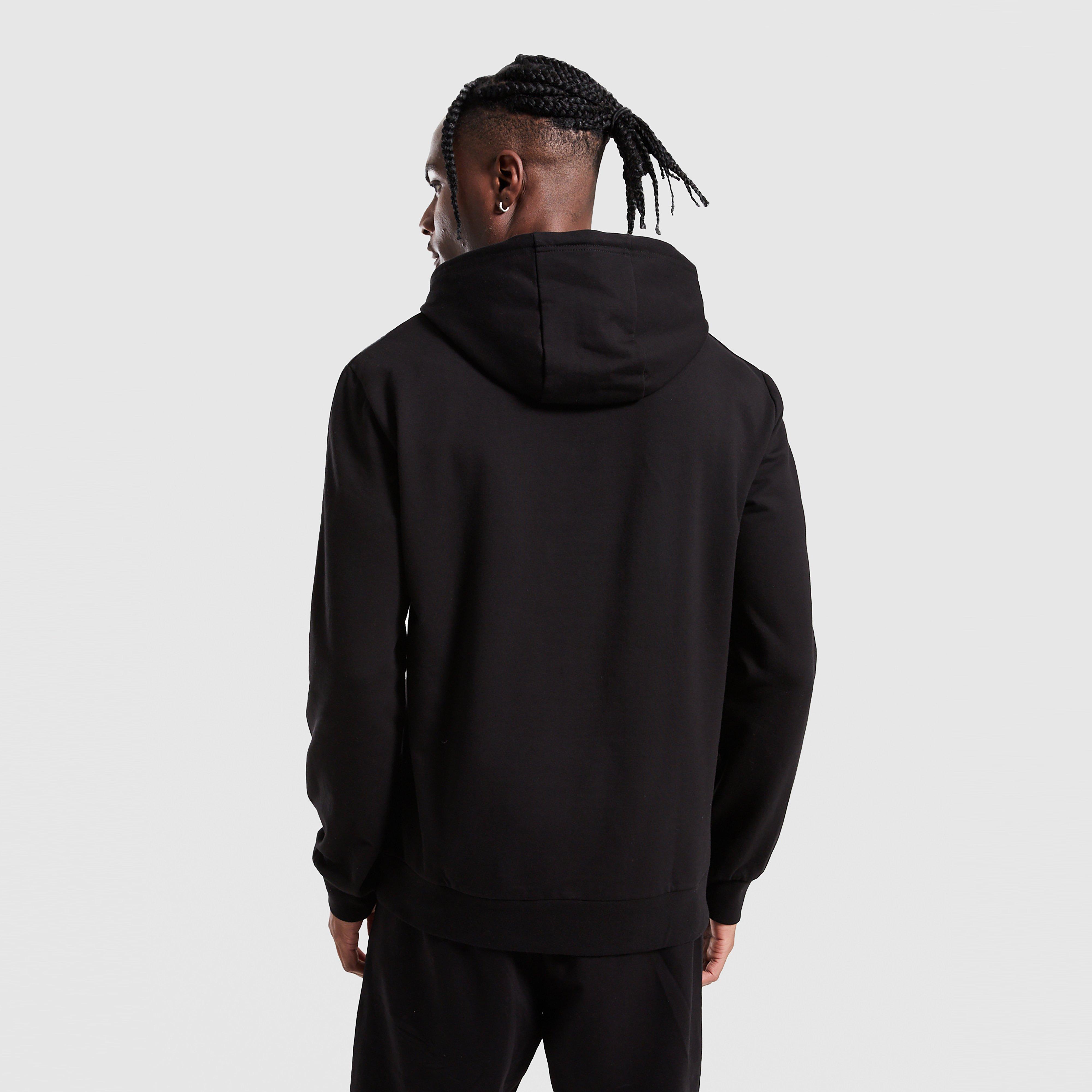 Férfi pulóverek EMPORIO ARMANI 7 PULÓVER KAPUCNIS TAPE OH HD BLK