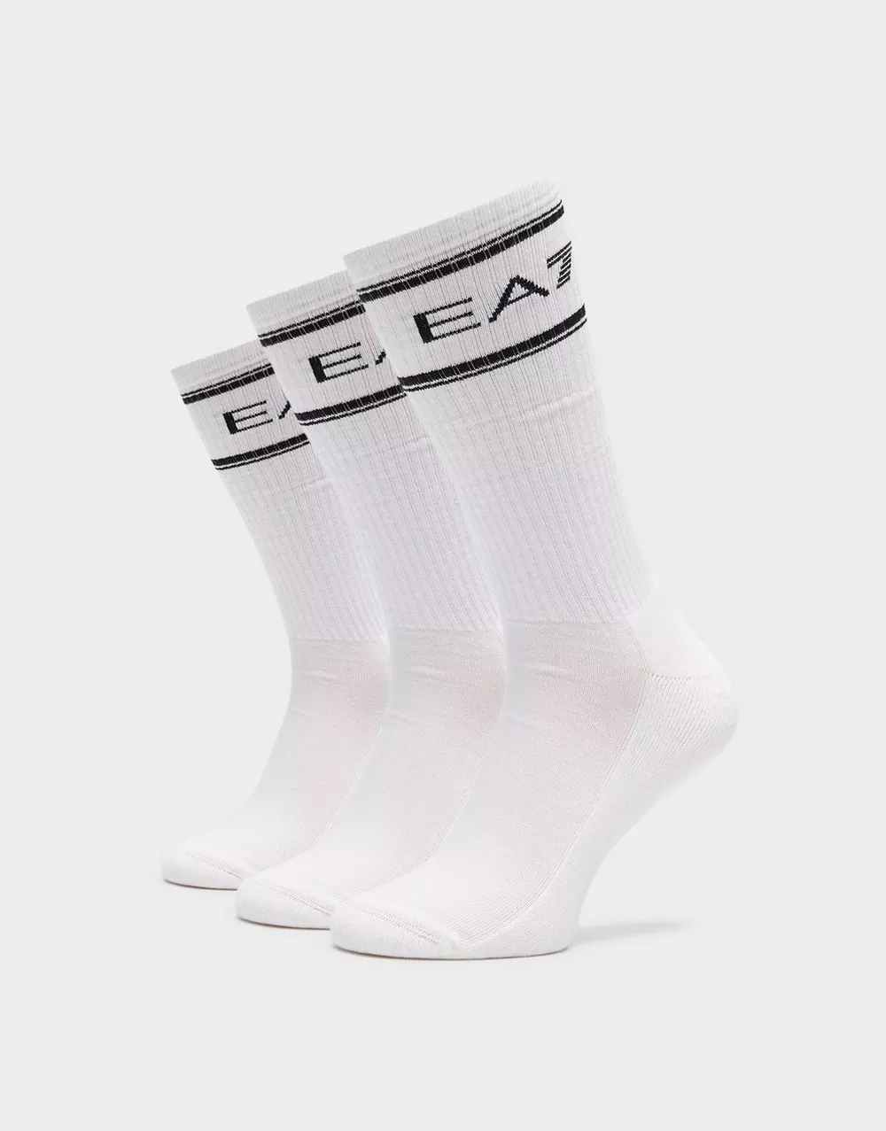 EMPORIO ARMANI ВИСОКІ ШКАРПЕТКИ   TRAIN SOCKS U 3 PACK, фото 1 з 3