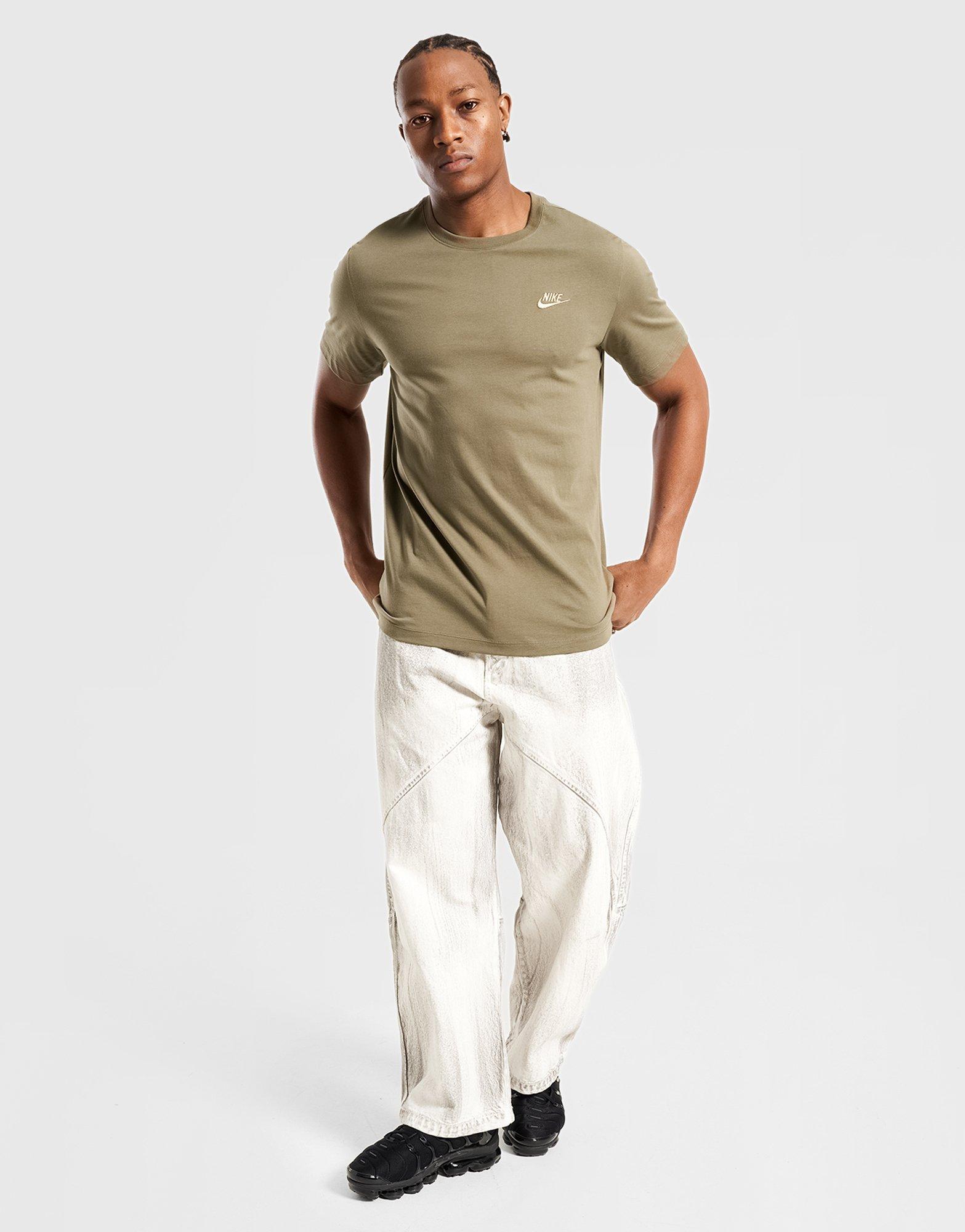 Чоловічі футболки NIKE ФУТБОЛКА M NSW CLUB TEE AR4997-225 Зелений