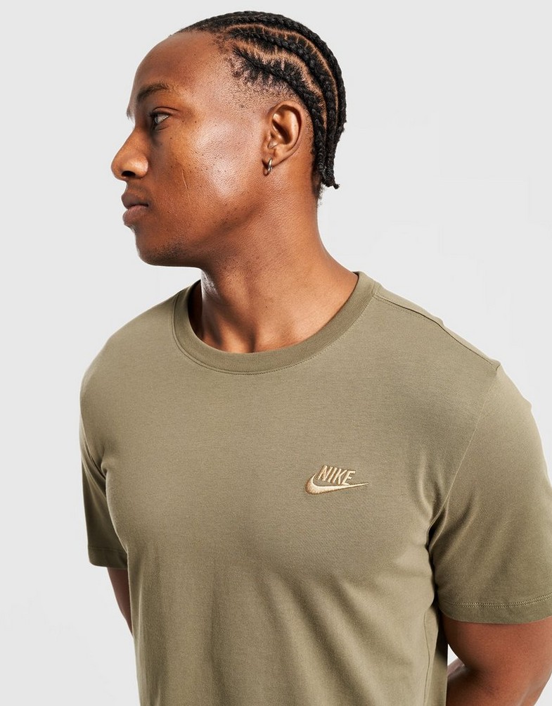 Pánske tričko NIKE TRIČKO M NSW CLUB TEE AR4997-225 Zelená