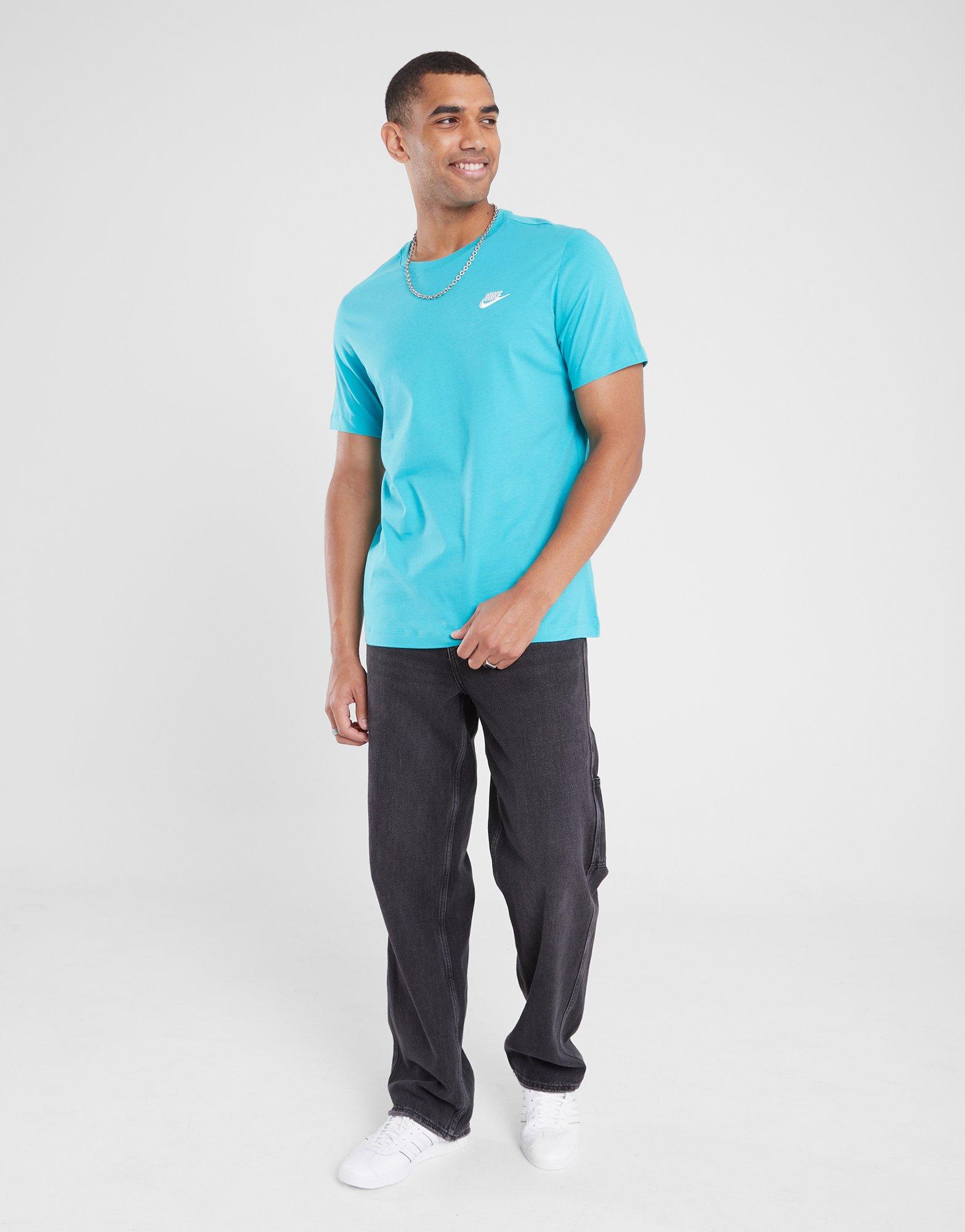 Muški T-shirt NIKE T-SHIRT M NSW CLUB TEE AR4997-345 tirkizna