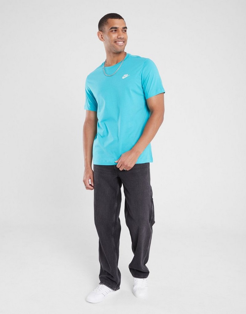 Мъжка тениска NIKE ТЕНИСКА M NSW CLUB TEE AR4997-345 Тюркоазен