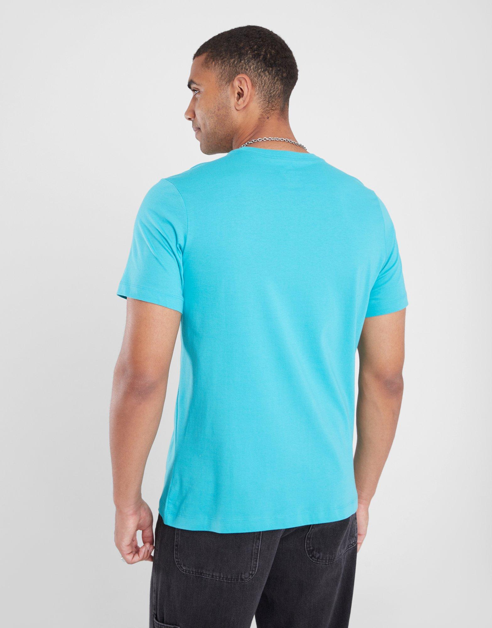 Muški T-shirt NIKE T-SHIRT M NSW CLUB TEE AR4997-345 tirkizna