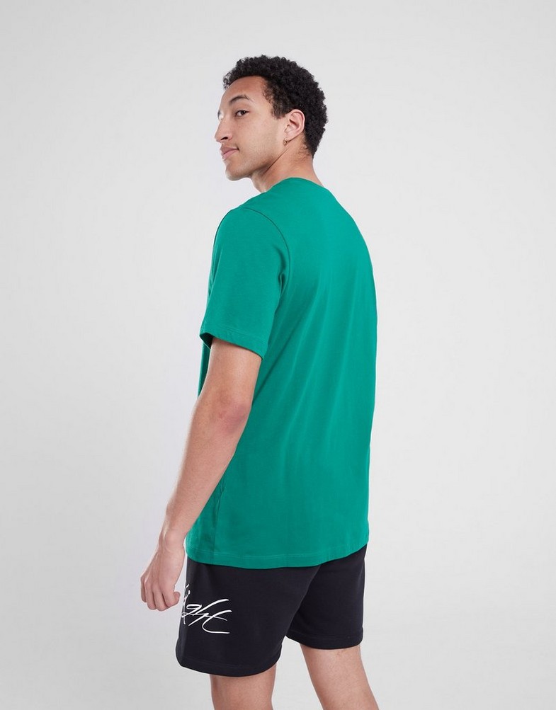 Vyriški marškiniai NIKE MARŠKINĖLIAI SPORTSWEAR CLUB AR4997-365 Žalia