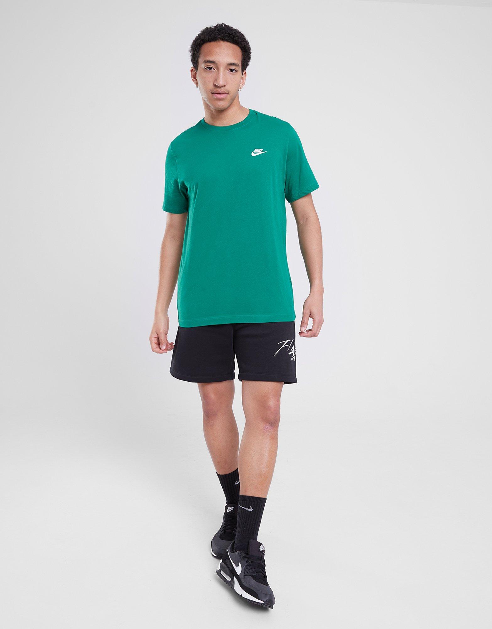 Vyriški marškiniai NIKE MARŠKINĖLIAI SPORTSWEAR CLUB AR4997-365 Žalia