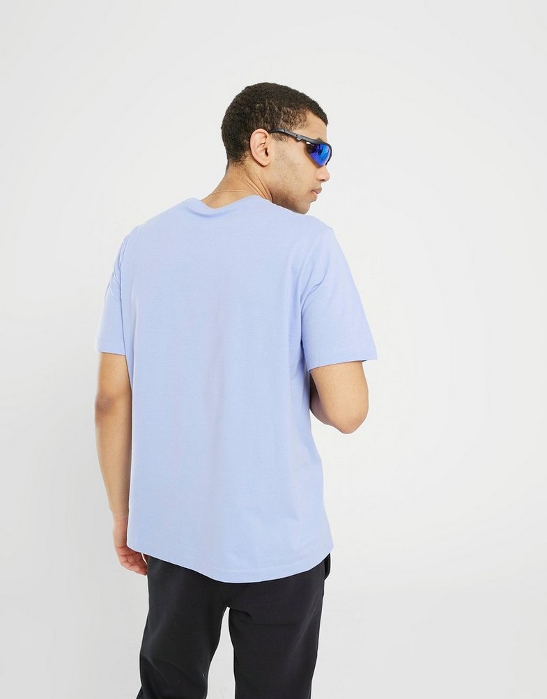 Koszulka, t-shirt męski NIKE T-SHIRT SPORTSWEAR CLUB AR4997-570 Fioletowy