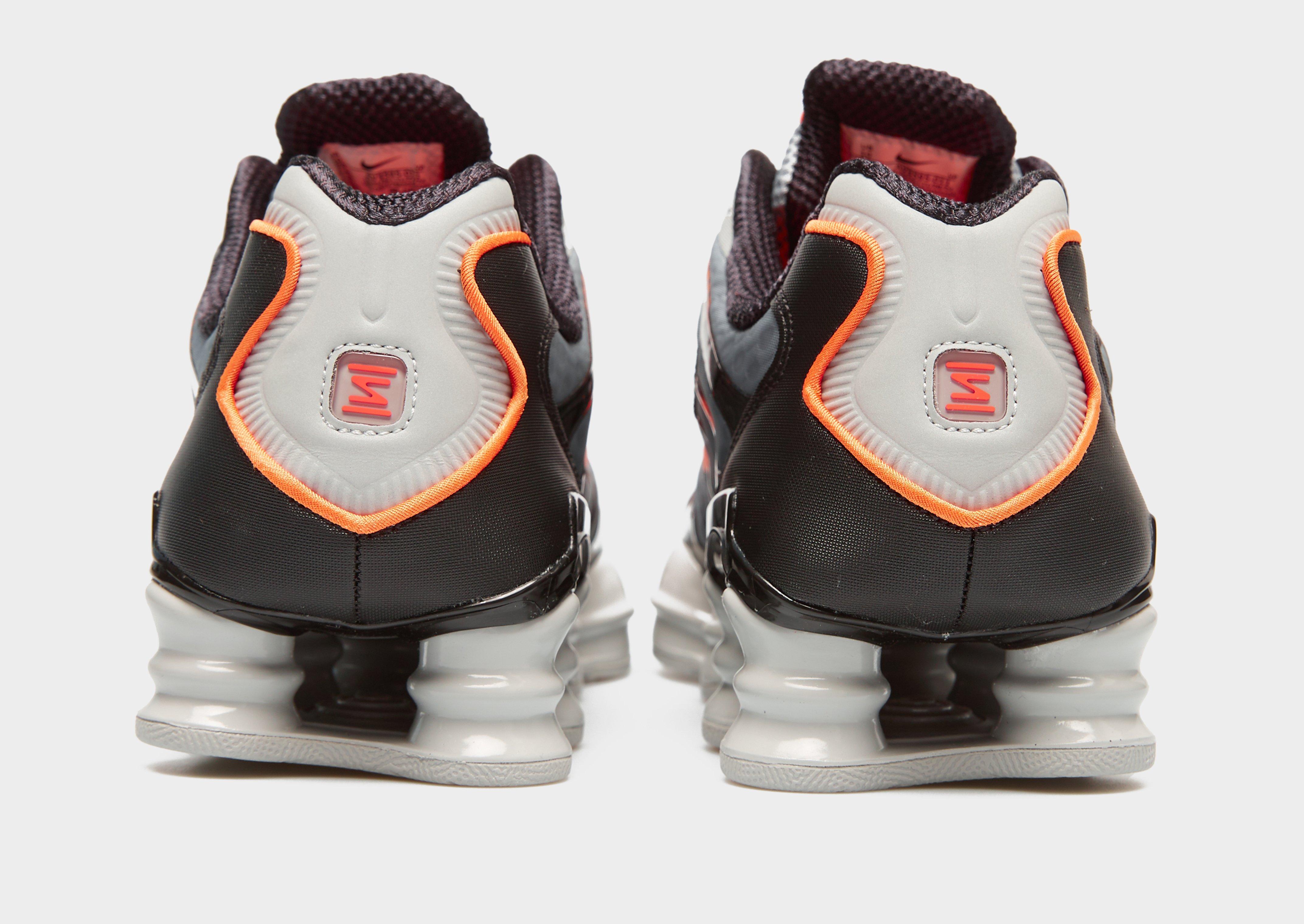 Buty sneakersy męskie NIKE SHOX TL AV3595-011 Szary
