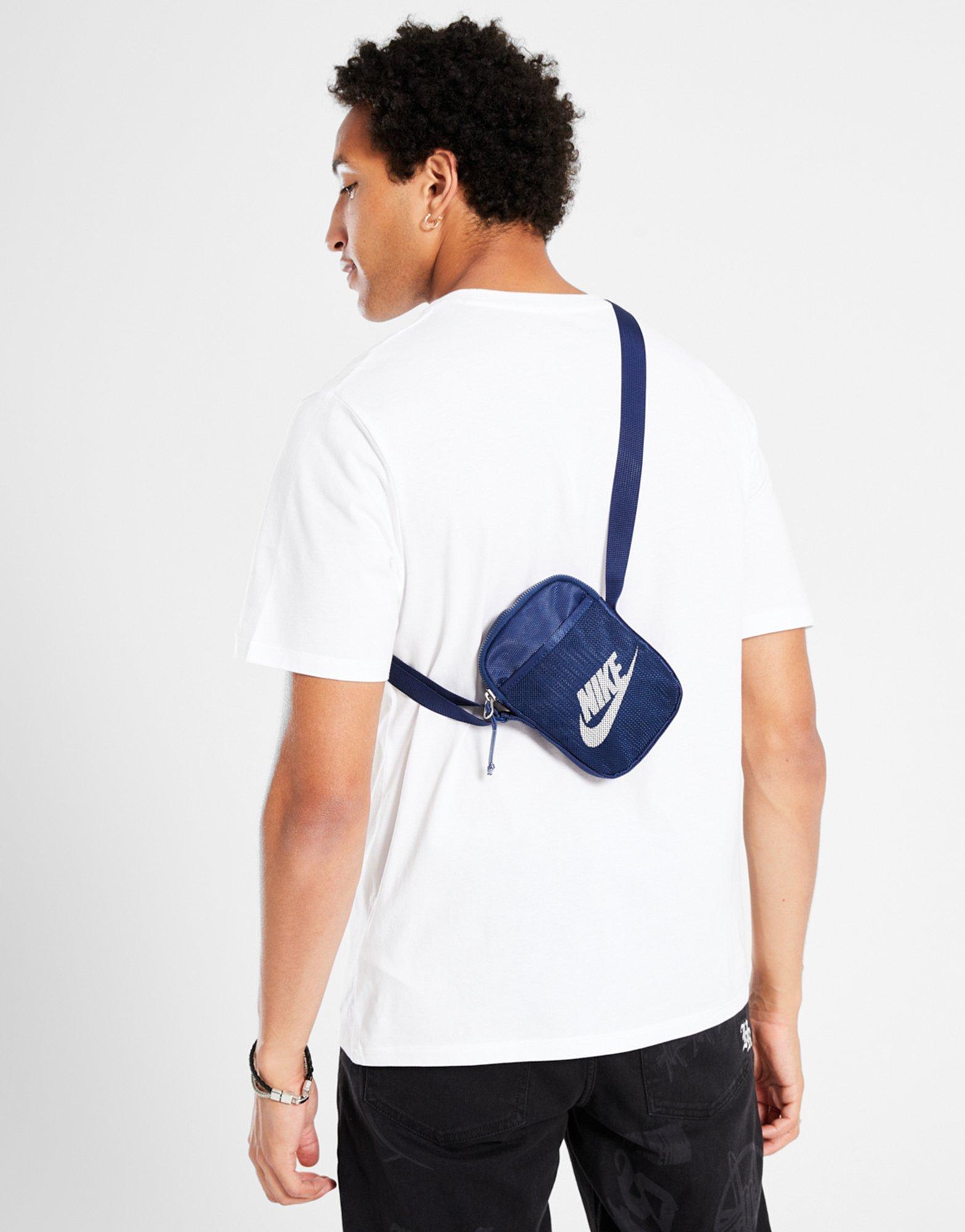 Жіночі сумки і сумочки NIKE СУМКА NK HERITAGE S CROSSBODY BA5871-492 Темно-синій