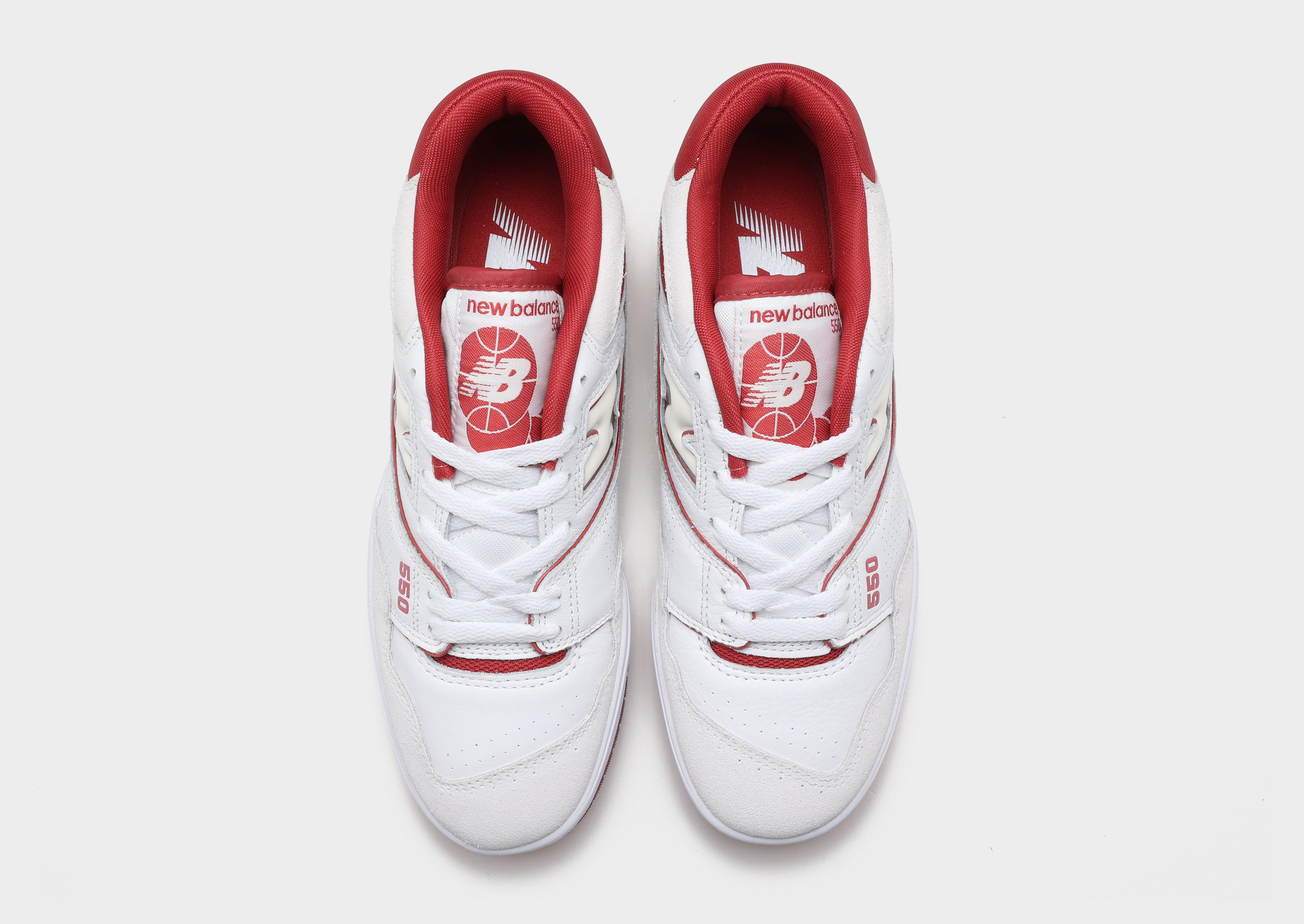 Adidași pentru bărbați NEW BALANCE 550 BB550STF Alb