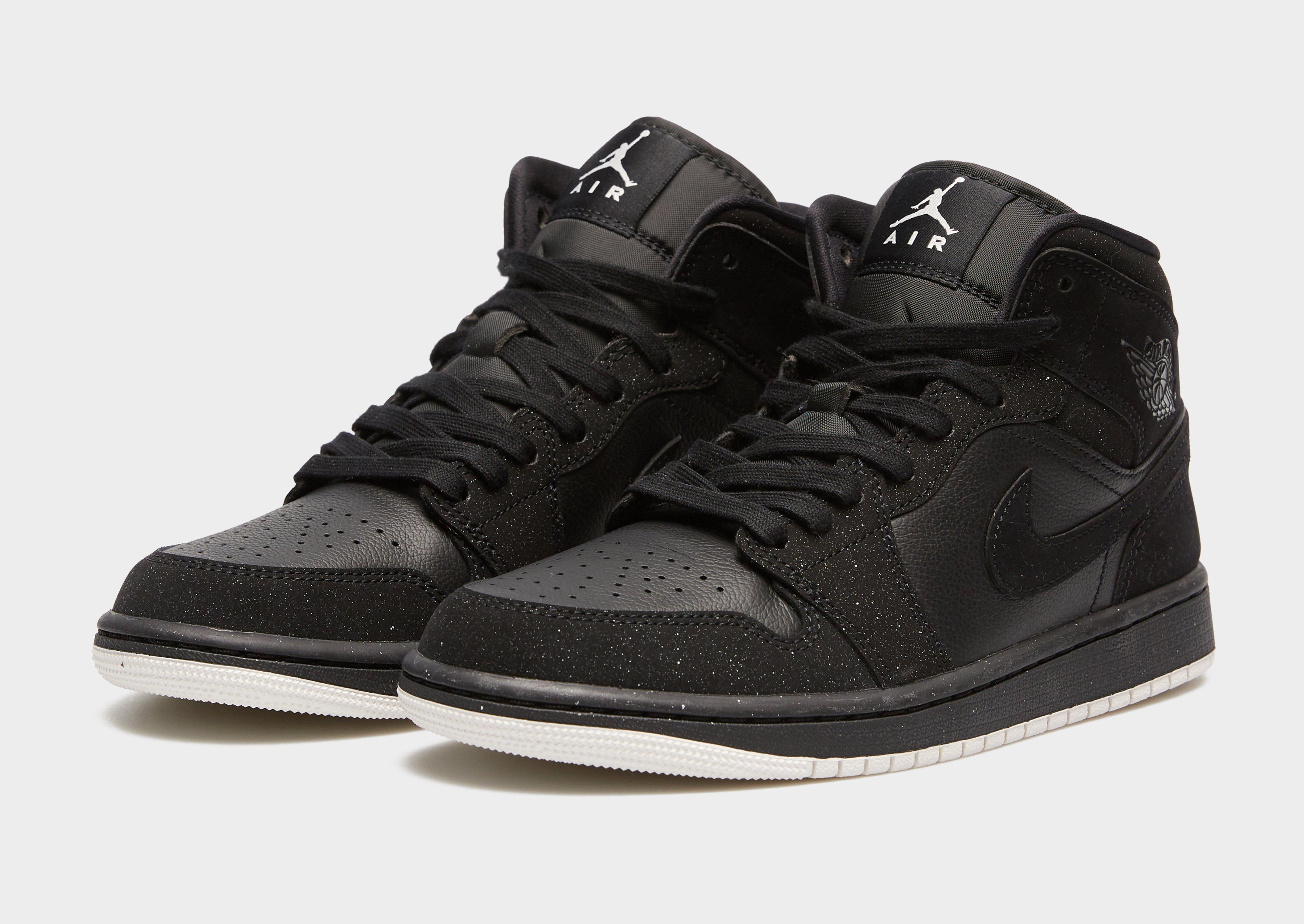 AIR JORDAN 1 MID Sneakers Femei Negru BQ6472-001 • JD Sports