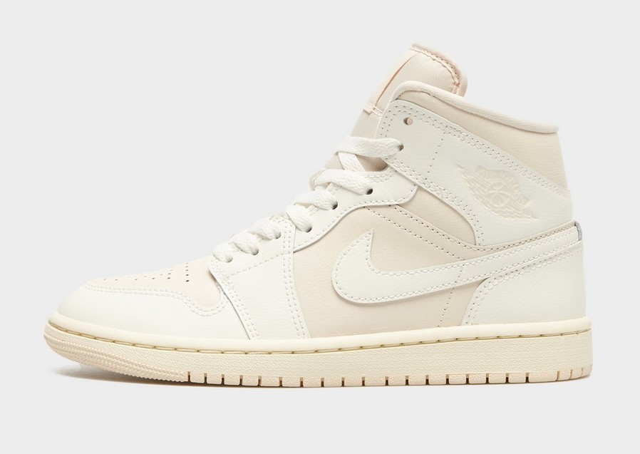Kedai moterims AIR JORDAN 1 MID BQ6472-201 Pilka