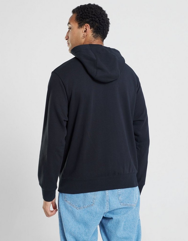 Мъжка блуза NIKE СУИТЧЪР СЪС ЗАКОПЧАВАНЕ С КАЧУЛКА M NSW CLUB HOODIE FZ  BV2648-010 Черен