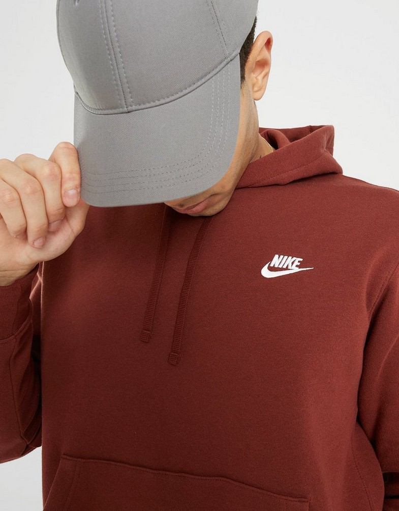 Мъжка блуза NIKE СУИТЧЪР С КАЧУЛКА SPORTSWEAR CLUB FLEECE