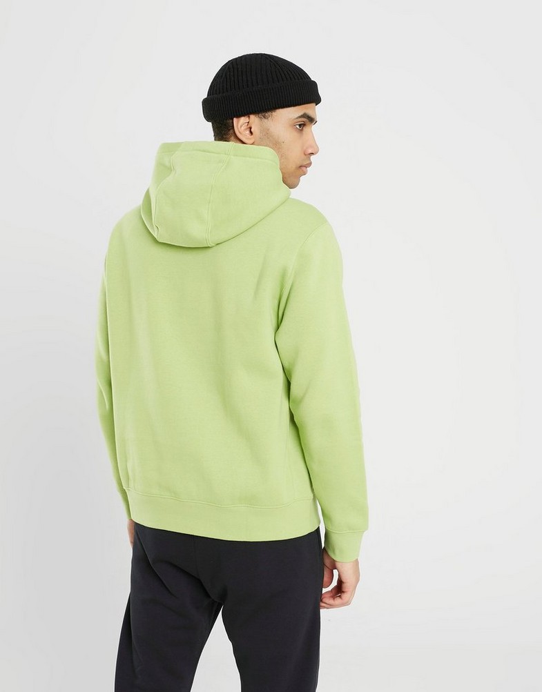 Bluza męska NIKE BLUZA Z KAPTUREM SPORTSWEAR CLUB FLEECE BV2654-332 Zielony