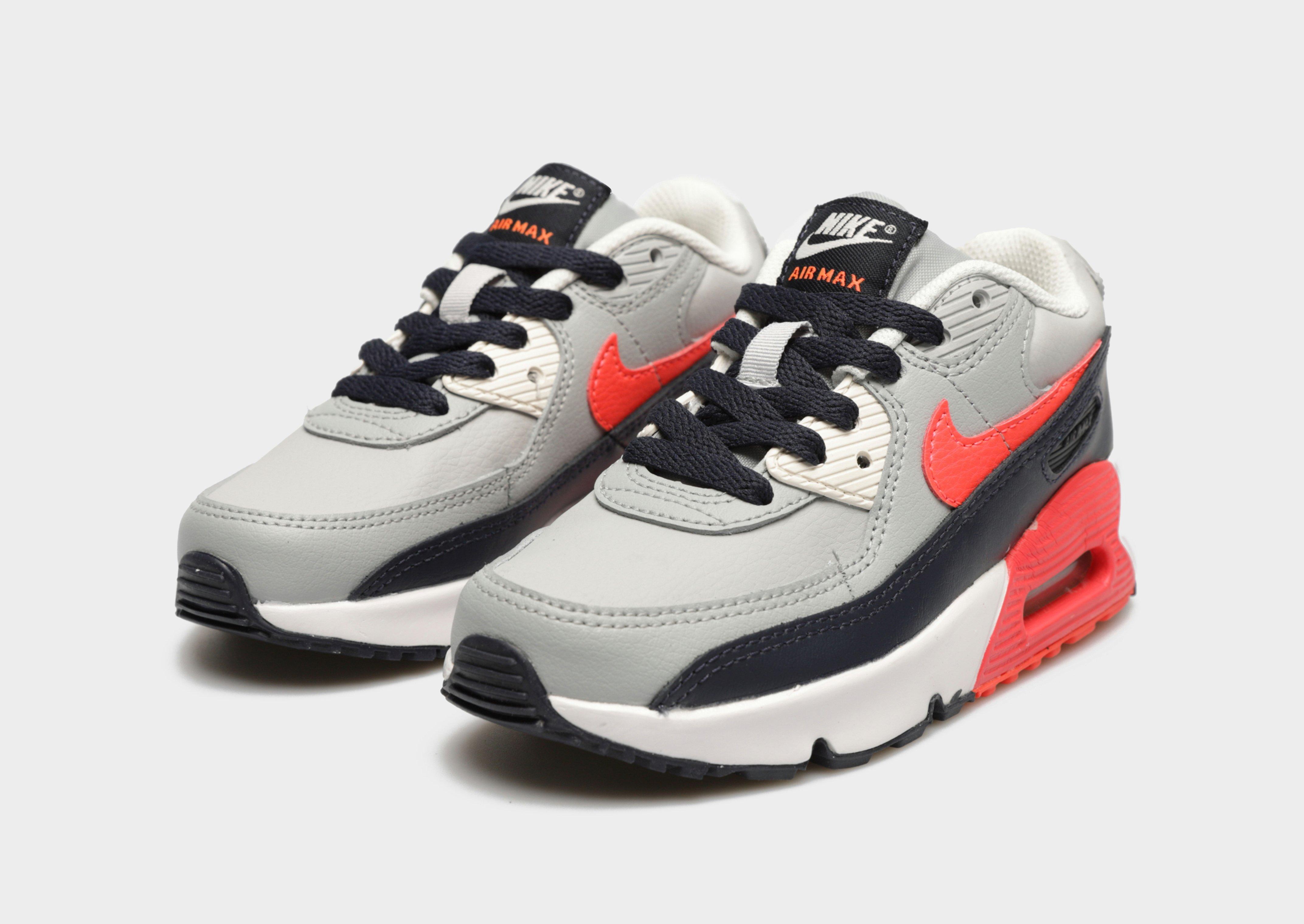 Gyerek sneakers NIKE AIR MAX 90 LTR PS CD6867-021 Szürke
