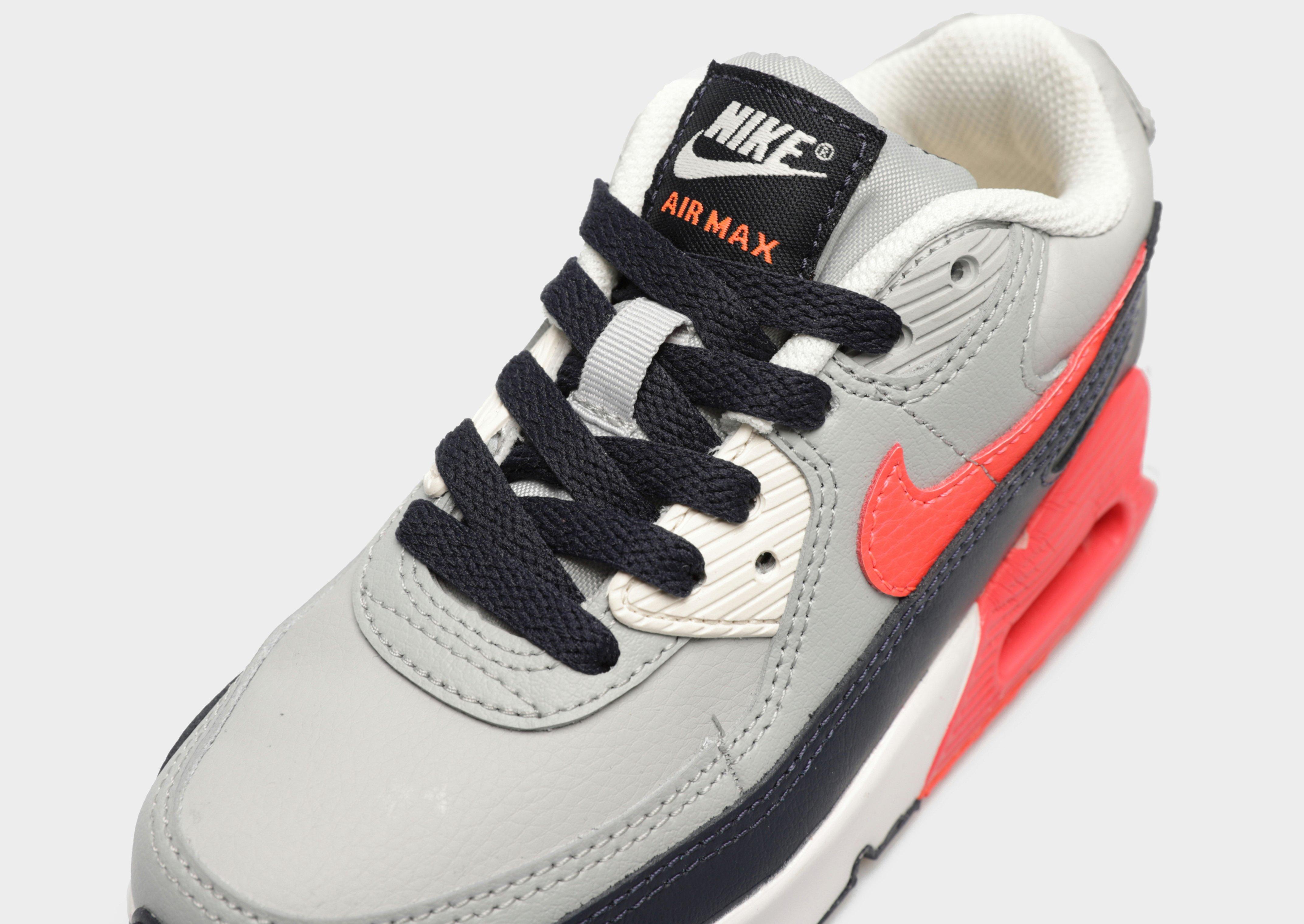 Gyerek sneakers NIKE AIR MAX 90 LTR PS CD6867-021 Szürke