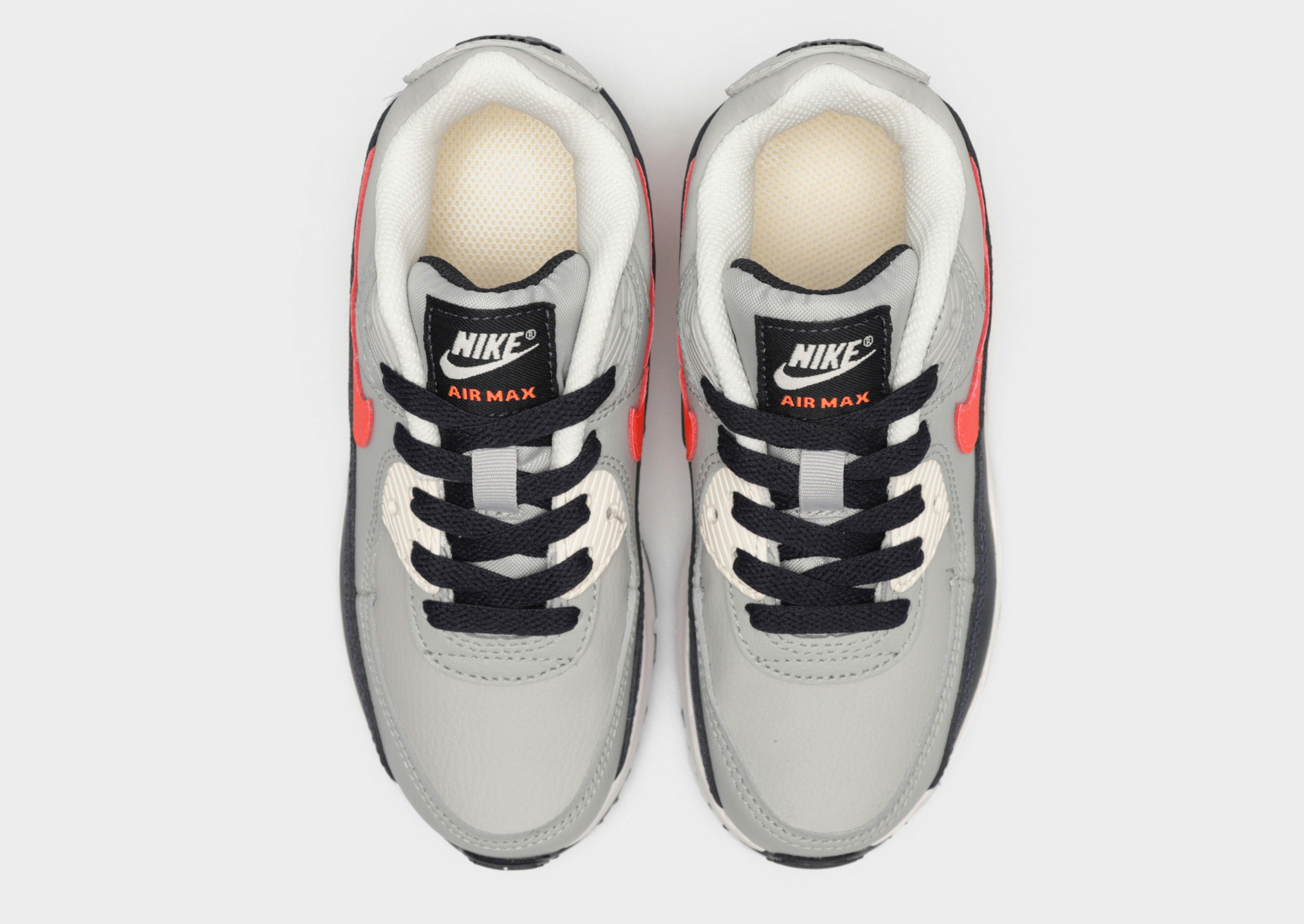 Gyerek sneakers NIKE AIR MAX 90 LTR PS CD6867-021 Szürke