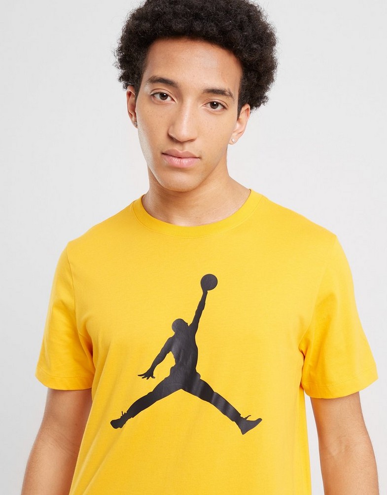 JORDAN TSHIRT JORDAN JUMPMAN CJ0921705 kolor MUSZTARDOW Męskie Ubrania w JD Sports