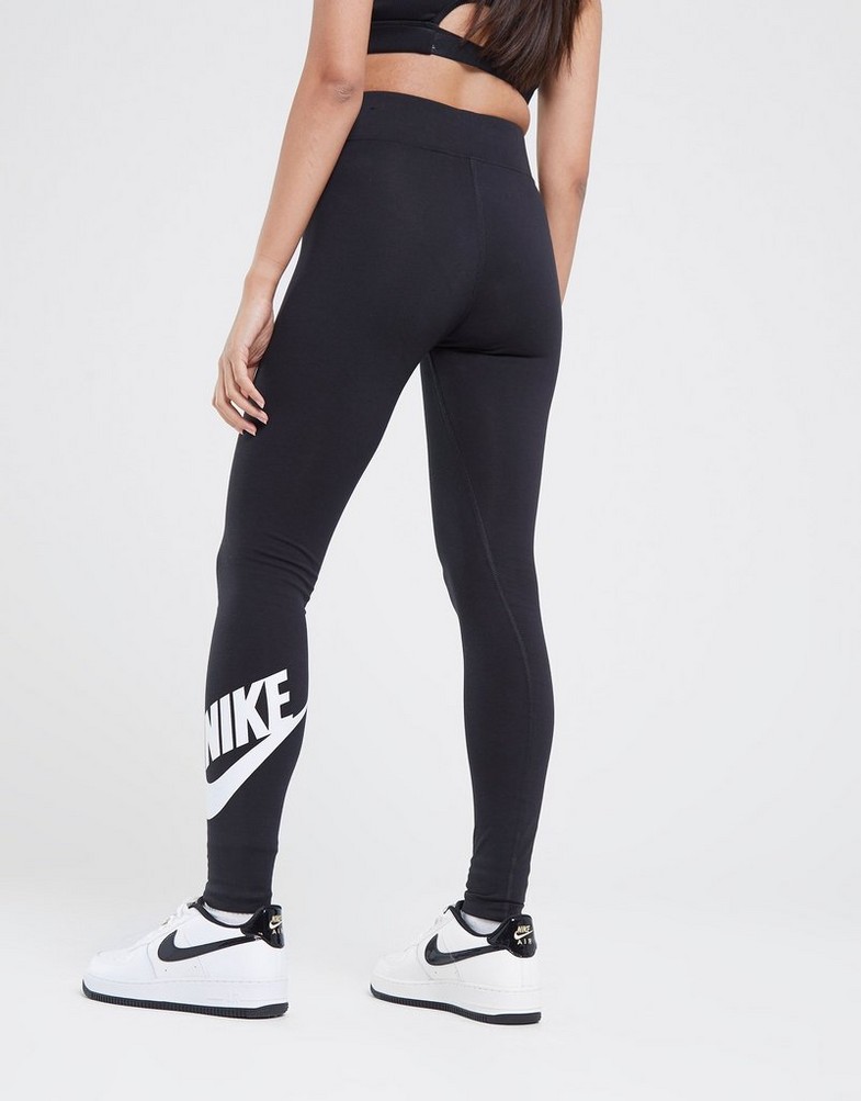 Legginsy damskie NIKE LEGGINGS W NSW LEGASEE LGNG HW FUTURA CJ2297-011 Czarny