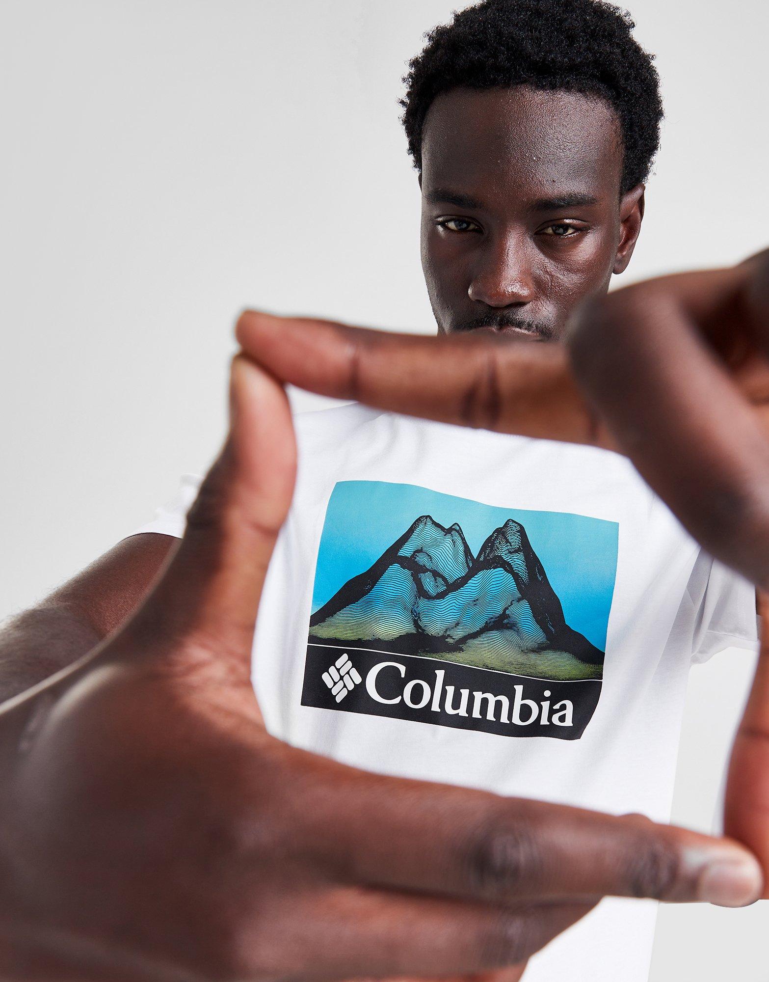 Columbia Tričko Shaldon Tee Wht