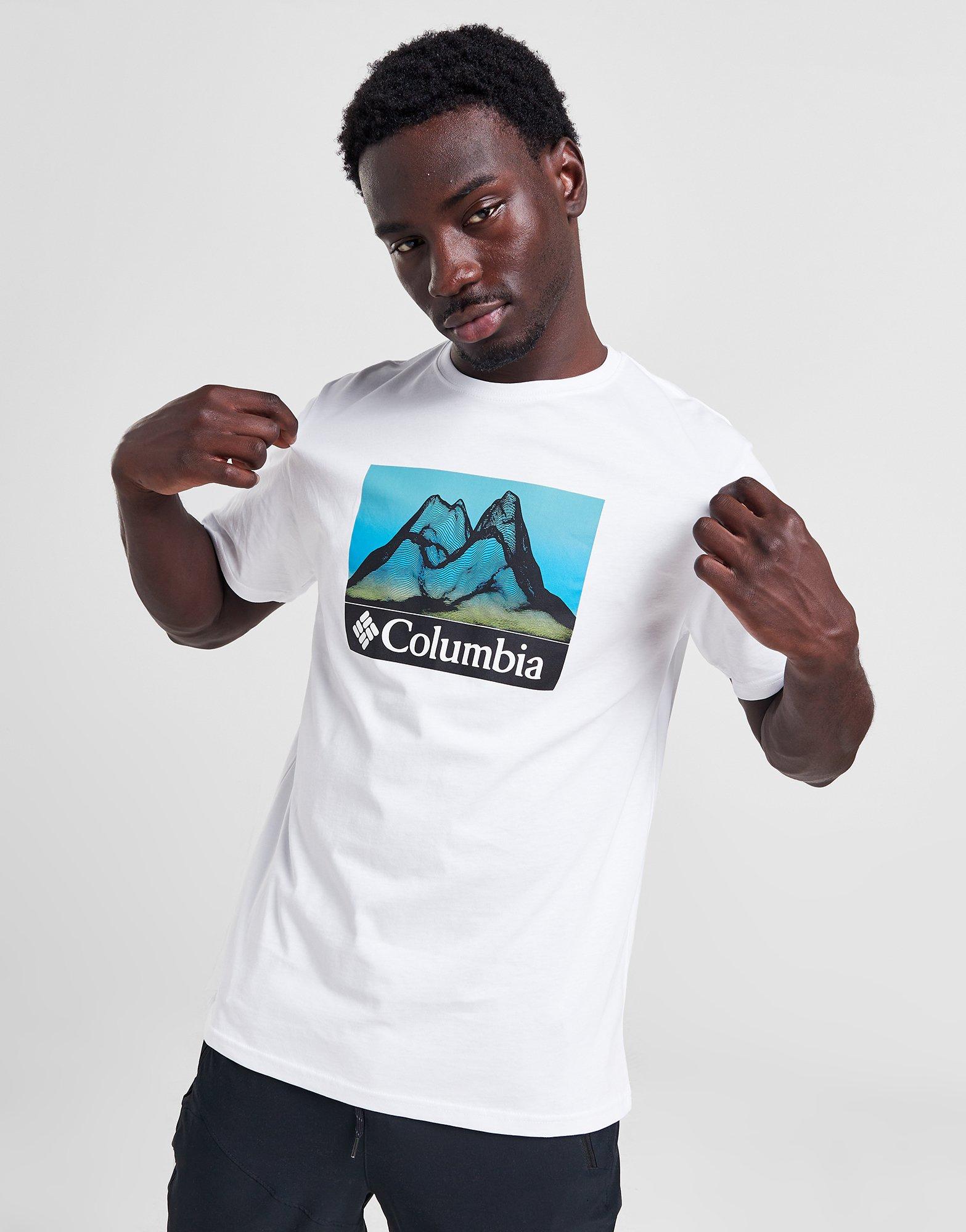 Чоловічі футболки COLUMBIA ФУТБОЛКА SHALDON TEE WHT CMATM10128010 Білий