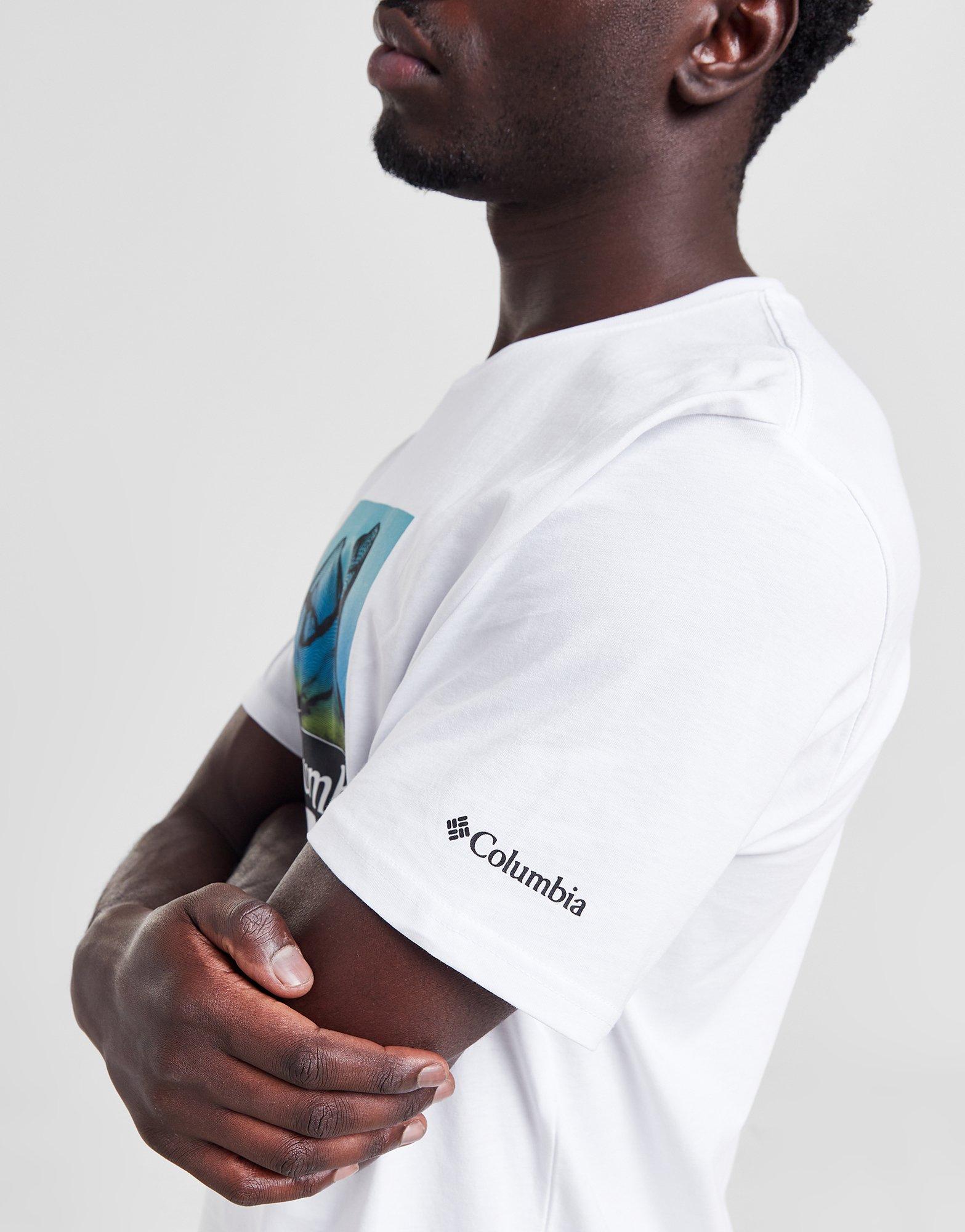 Чоловічі футболки COLUMBIA ФУТБОЛКА SHALDON TEE WHT CMATM10128010 Білий