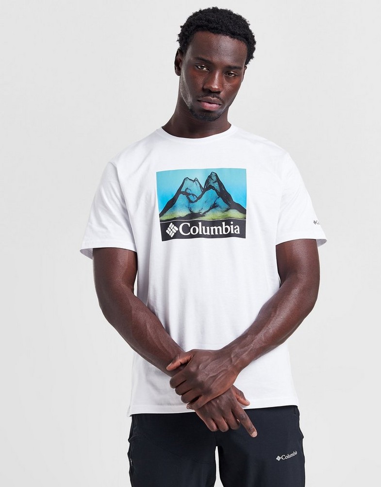 Мъжка тениска COLUMBIA ТЕНИСКА SHALDON TEE WHT