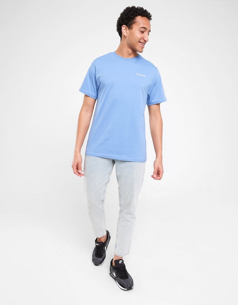 Чоловічі футболки COLUMBIA ФУТБОЛКА WEBSTER TEE ASHB CMATM10153345 Блакитний