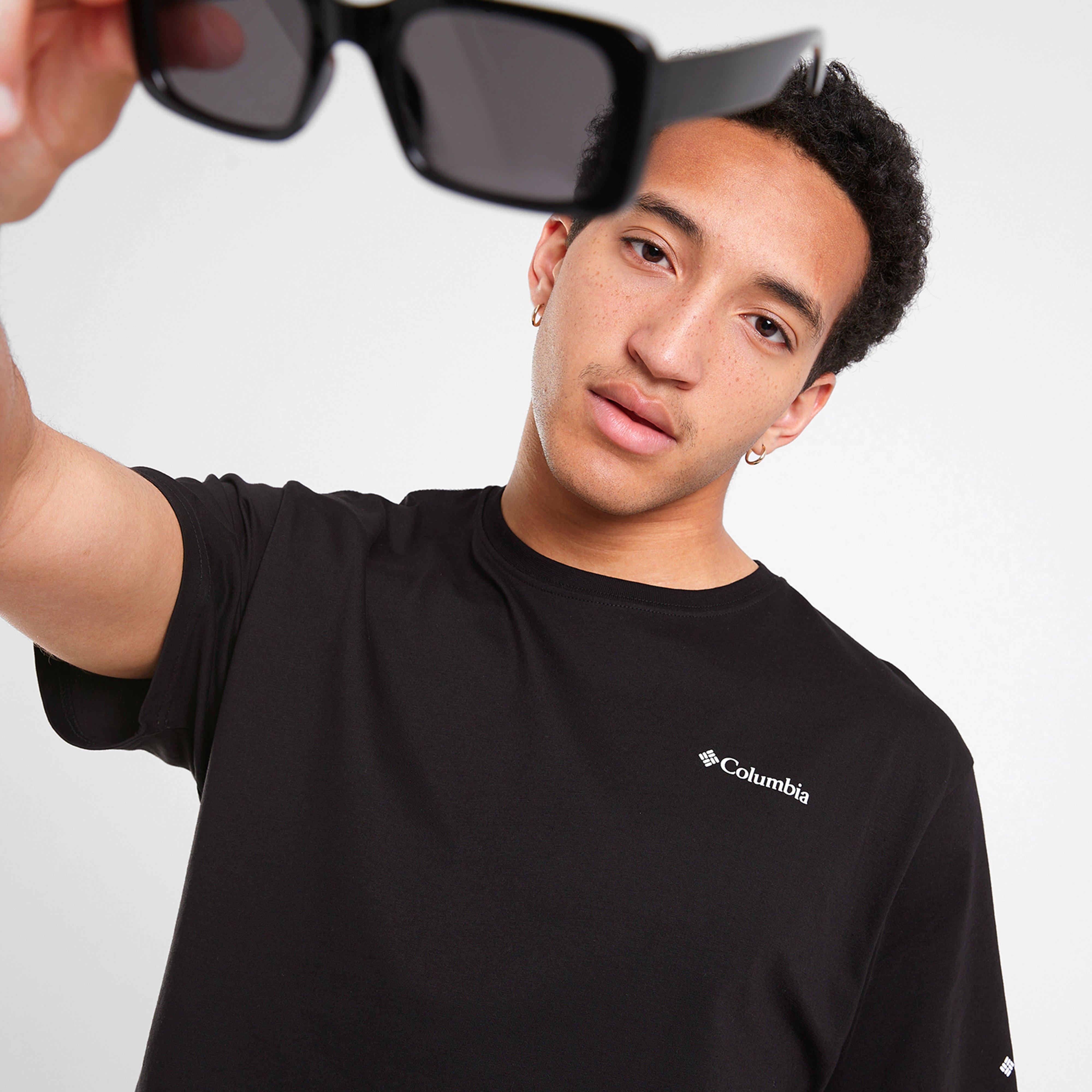 Koszulka, t-shirt męski COLUMBIA T-SHIRT CARLIS TEE BLK