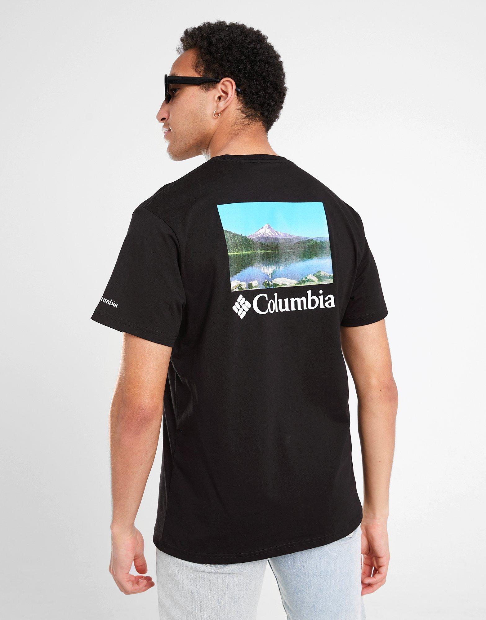 Vyriški marškiniai COLUMBIA MARŠKINĖLIAI CARLIS TEE BLK CMATM10156007 Juoda