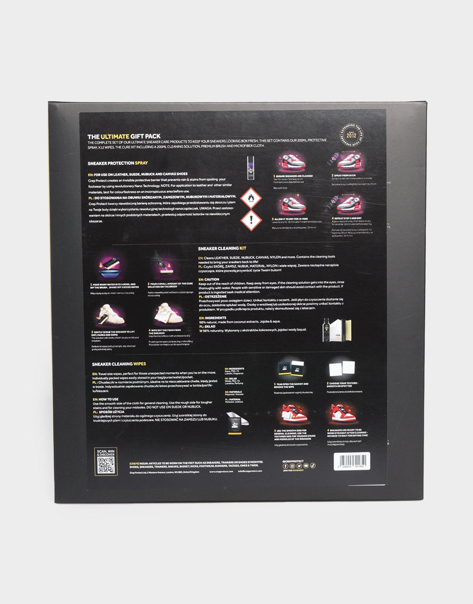 CREP ČISTIACA SÚPRAVA PROTECT GIFT PACK 2.0. CP007N Čierna