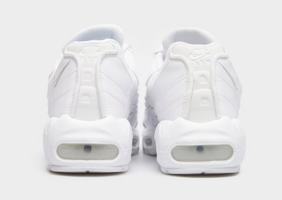 Nike air max 95 white hot sale pure platinum