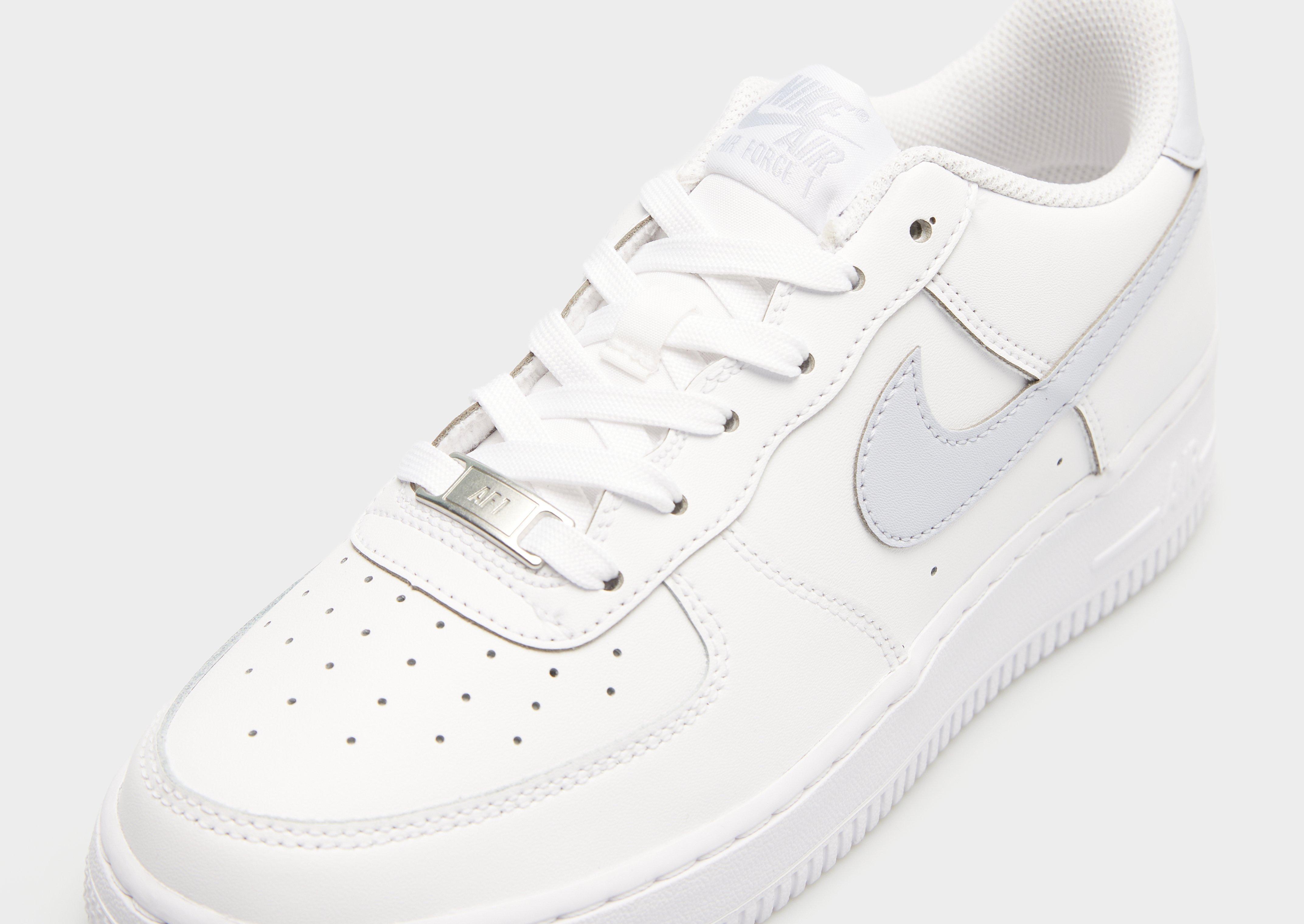 Buty sneakersy dla dzieci NIKE AIR FORCE 1 (GS) CT3839112 Biały