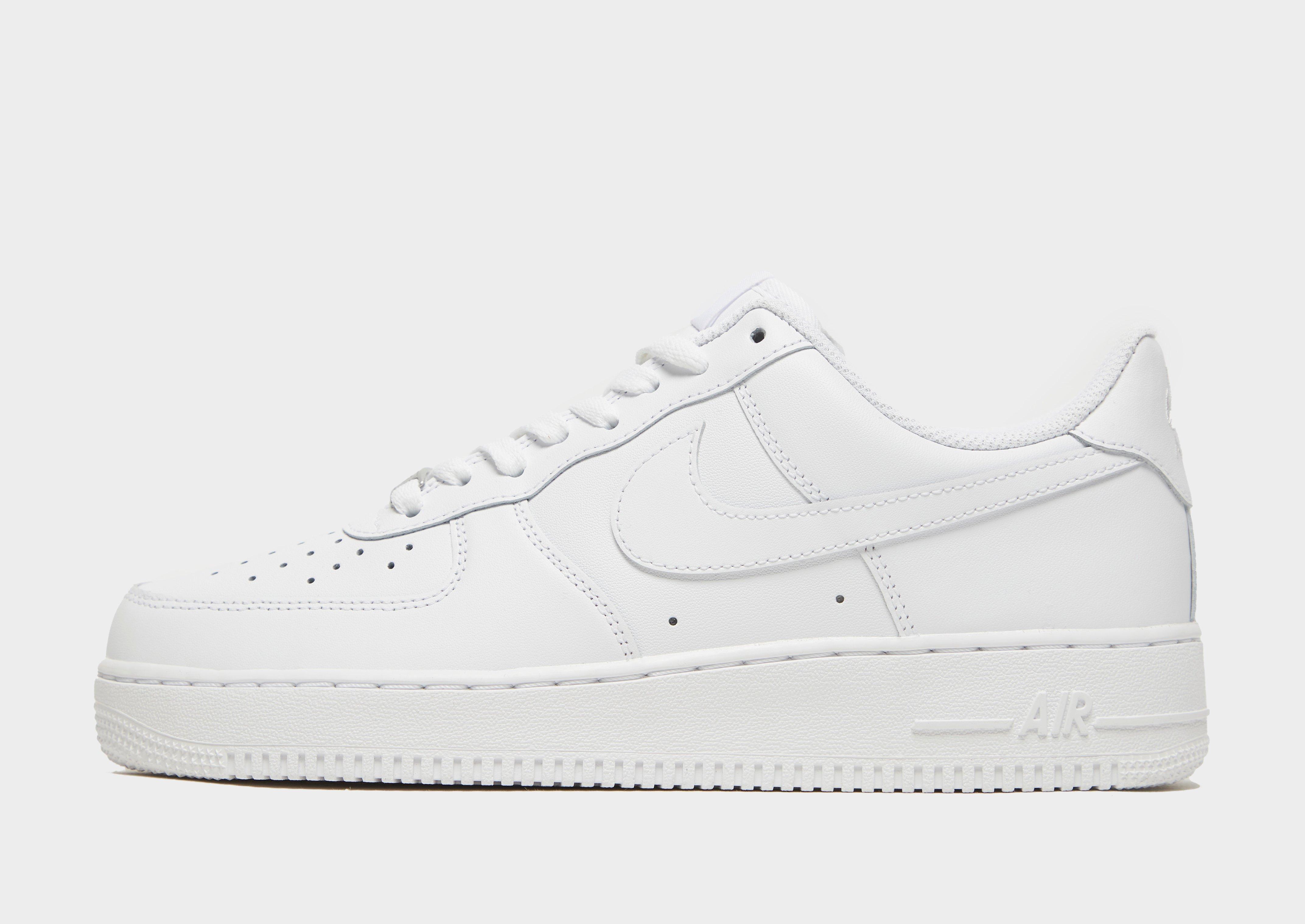 white air force 1 sold out