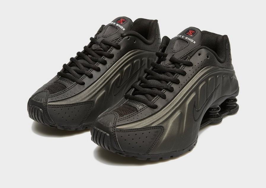 Buty sneakersy dla dzieci NIKE SHOX R4 (GS) CW2626003 Czarny