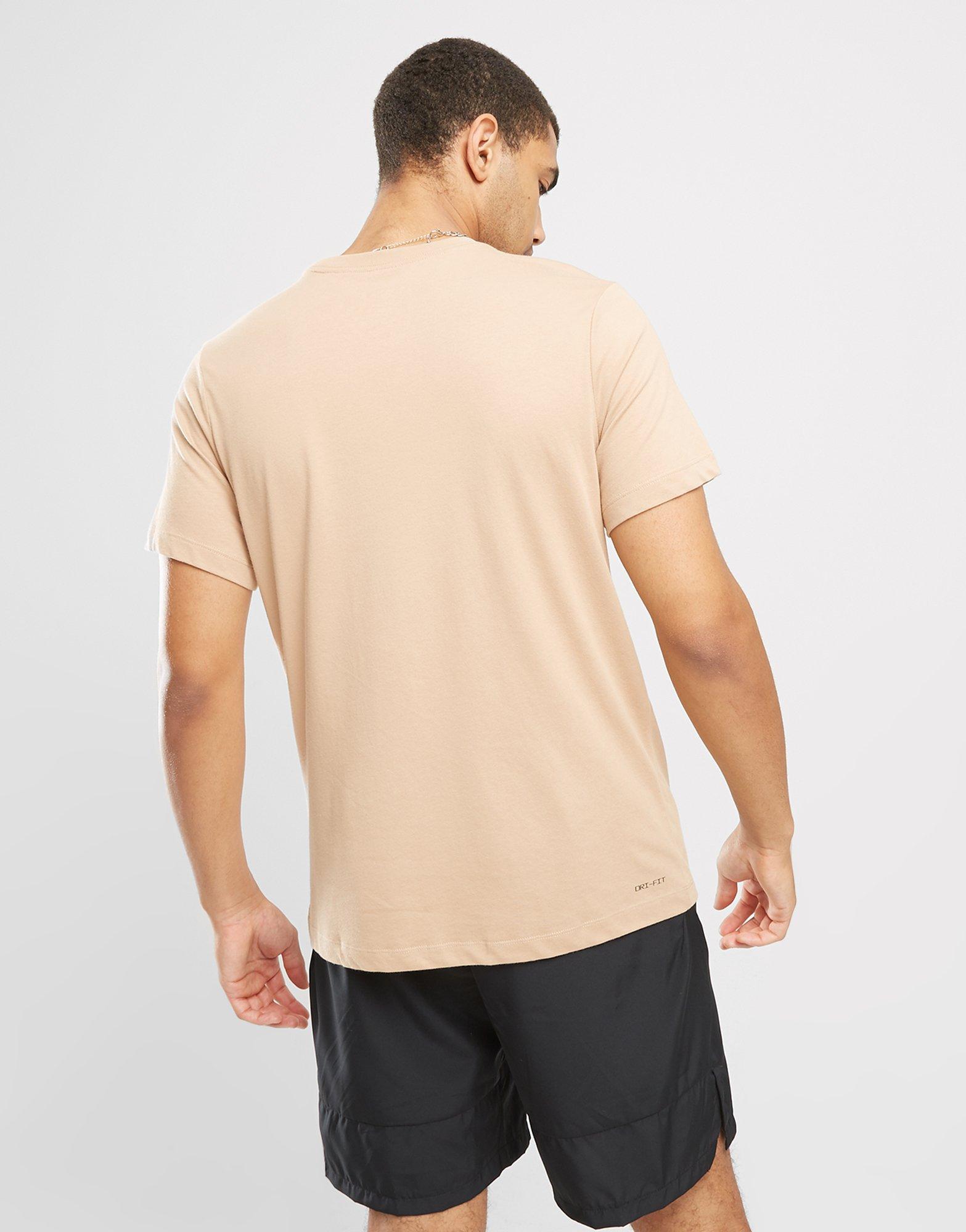 Мъжка тениска JORDAN ТЕНИСКА M J JUMPMAN DF SS CREW CW5190-200 Бежов