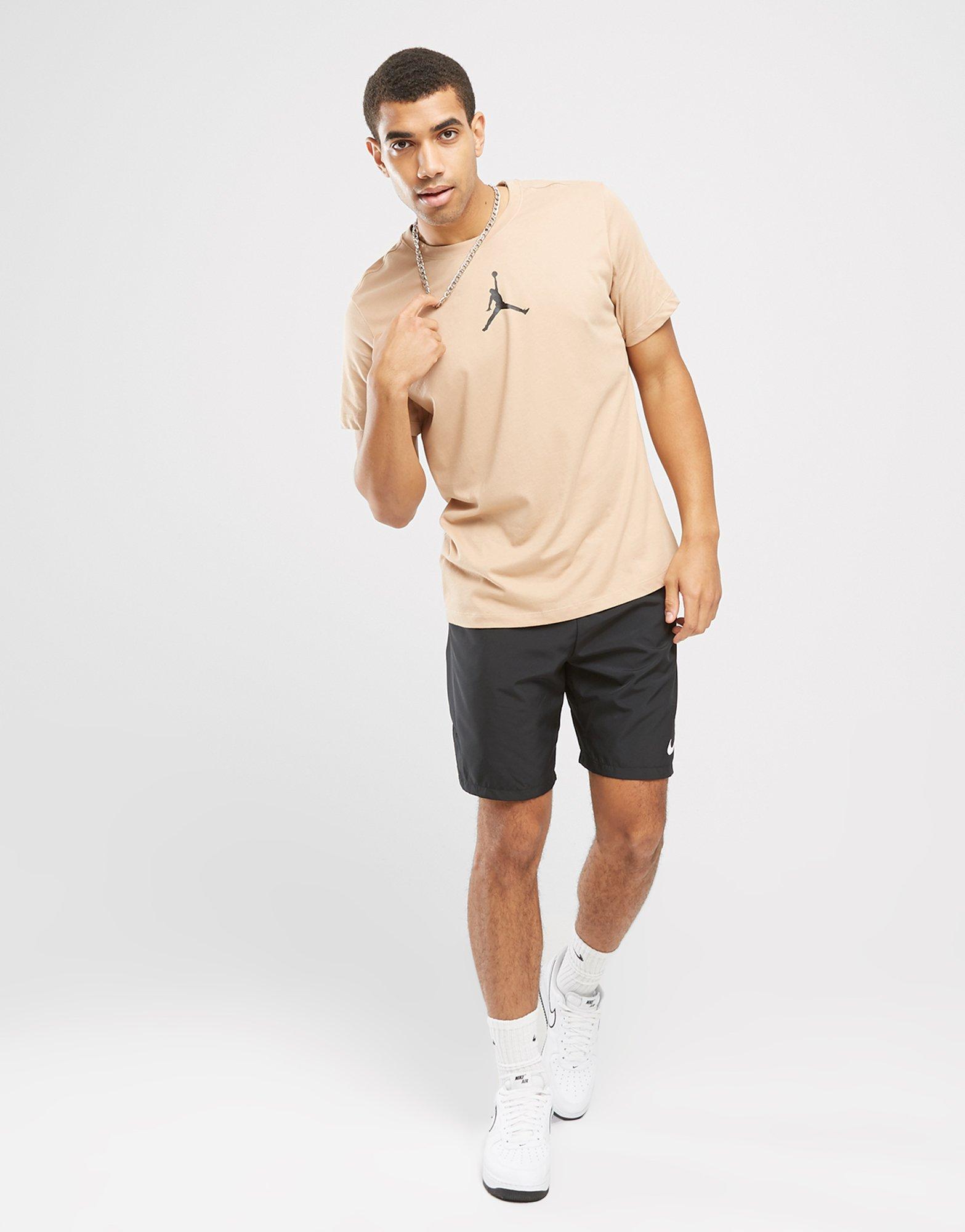 Мъжка тениска JORDAN ТЕНИСКА M J JUMPMAN DF SS CREW CW5190-200 Бежов