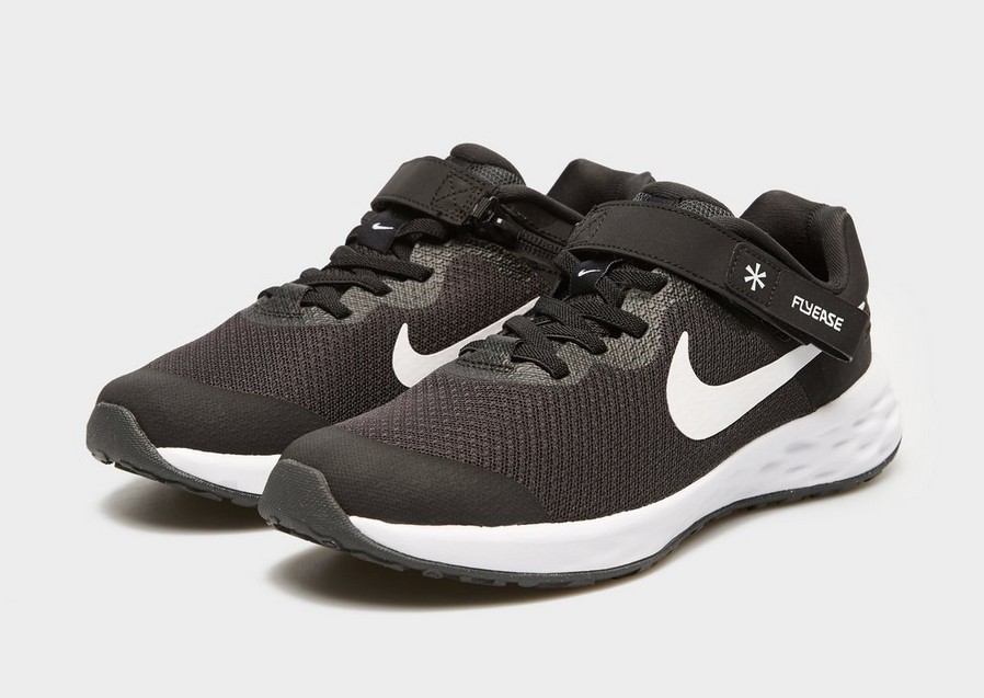 Adidași pentru copii NIKE REVOLUTION 6 FLYEASE DD1113-003 Negru