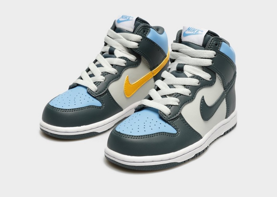 Buty sneakersy dla dzieci NIKE DUNK HIGH DD2314-300 Multicolor